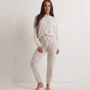 Z Supply Lounge Set - Happy Hour Cocktails top/Ava Cocktail Joggers - Small